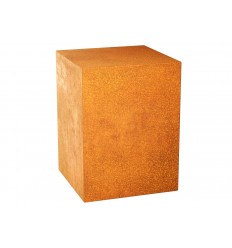 Gartensockel Cortenstahl