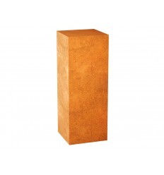 Gartensockel Cortenstahl