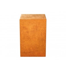 Gartensockel Cortenstahl