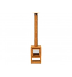 Feuerstelle Cortenstahl