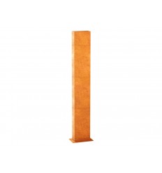 Skærmvæg Cortenstål