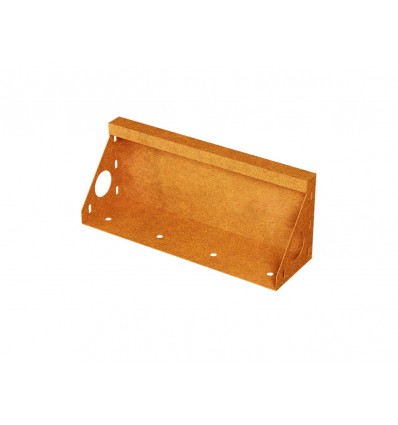 Beeteinfassung Cortenstahl