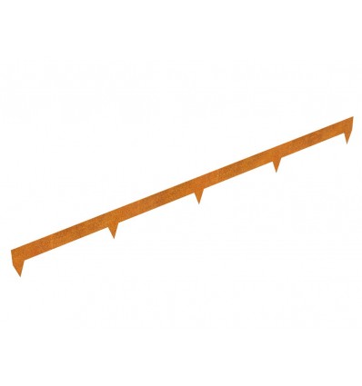 Beeteinfassung Cortenstahl