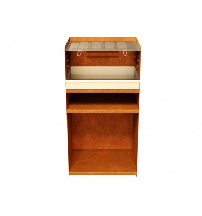 Gartengrill Cortenstahl