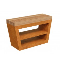 Grillsokkel Cortenstål