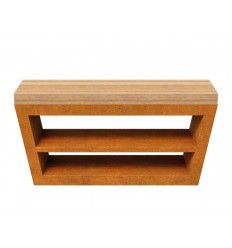 Gartengrill-Sockel Cortemstahl