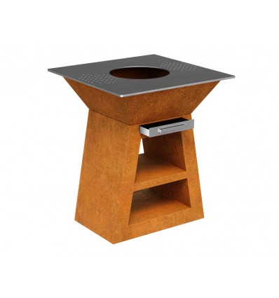 Bålgrill Cortenstål