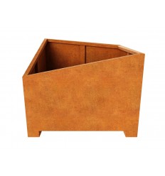 CITY plantekasse Cortenstål