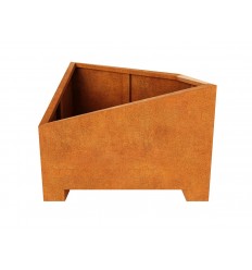 CITY plantekasse Cortenstål