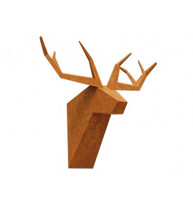 Hjorte-gevir Cortenstål