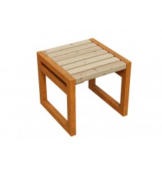 Gartenbank Cortenstahl