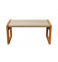 Havebænk Cortenstål