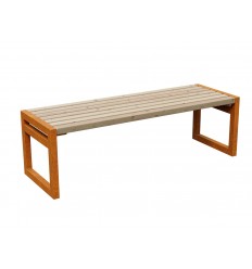 Havebænk Cortenstål