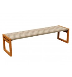 Havebænk Cortenstål