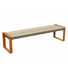 Havebænk Cortenstål