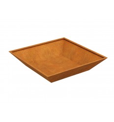 Gartenbank Cortenstahl