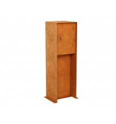 Postkasse Cortenstål