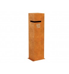 Briefkasten Cortenstahl