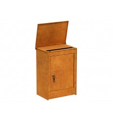 Briefkasten Cortenstahl