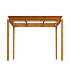 Garten-Pergola Cortenstahl