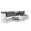 Riva Lounge Set E • 3 farver