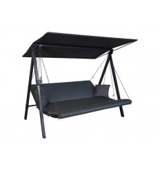 Lounge Zip antracit hængesofa