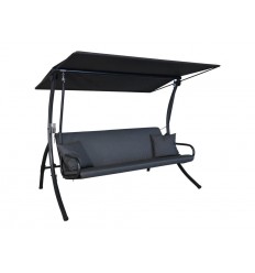 Elegance Zip Antracit hængesofa 