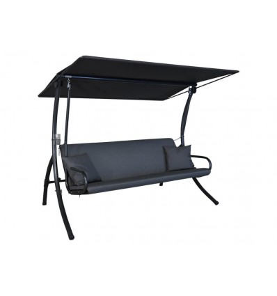 Elegance Zip Antracit hængesofa 