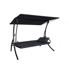 Elegance Zip Antracit hængesofa 