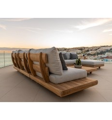 Sorrento loungesæt • teak