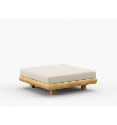 Sorrento ottoman • teak