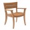 Sorrento stol m/armlæn • teak