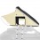 Delta Pro hard-top • 215x140x140cm tagtelt sand