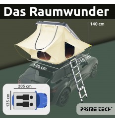 Delta Pro hard-top • 215x140x140cm tagtelt sand