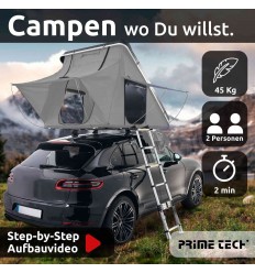 Delta Pro hard-top • 215x140x140cm tagtelt grå