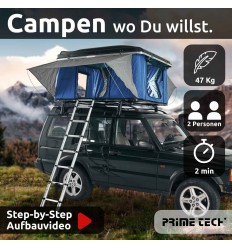 Nevada Pro hard-top • 215x140x143cm tagtelt sort/blå