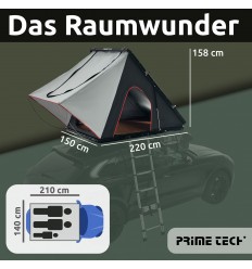 Gamma XL • 220x150x158cm Biltagtelt hardtop