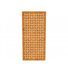 Wanddekoration Cortenstahl