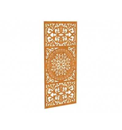 Wandpanel Cortenstahl