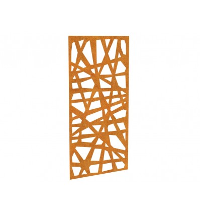 Wanddekoration Cortenstahl