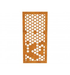 Wanddekoration Cortenstahl