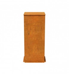 Postkasse i cortenstål