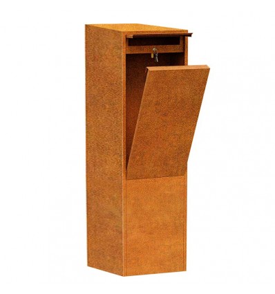 Briefkasten Cortenstahl