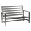 2-pers. loungesofa · aluminium
