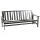 3-pers. loungesofa · aluminium