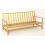 3-pers. loungesofa · fyrretræ